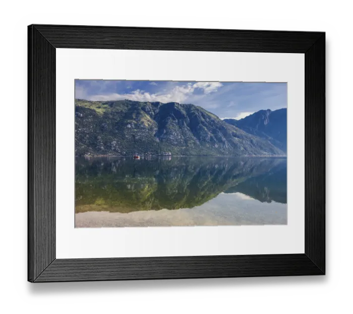 Framed Print : Nice mountain and sea view. Kotor. Montenegro Framed Print : Nice mountain and sea view. Kotor. Montenegro