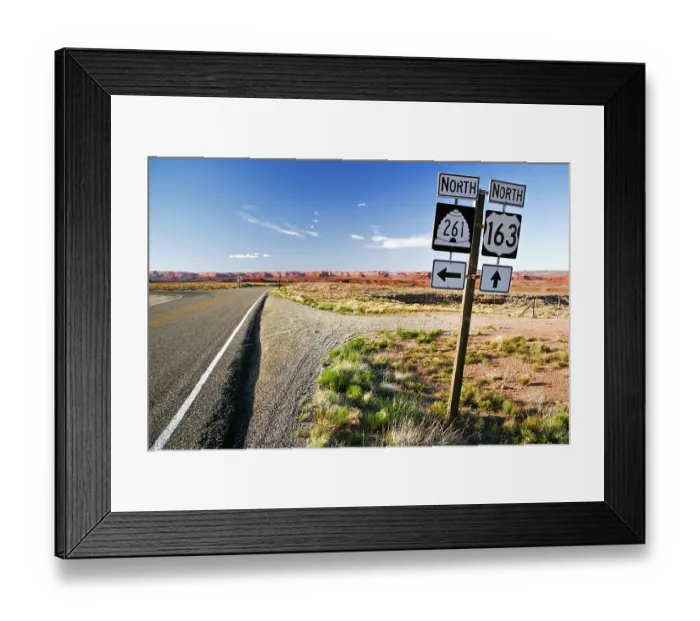 Framed Print : Great landscape of Utah state. USA