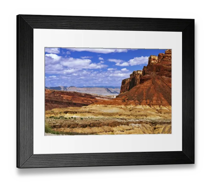 Framed Print : Great landscape of Utah state. USA