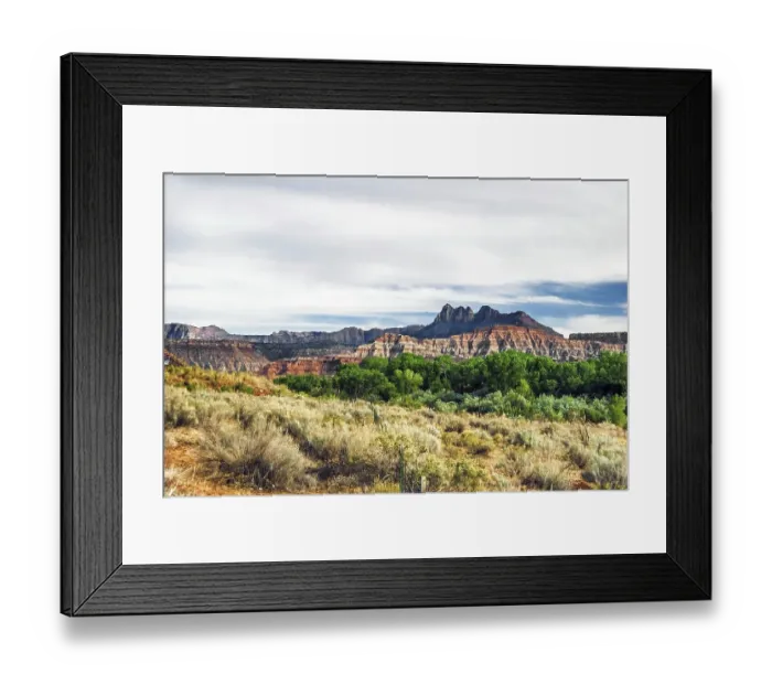 Framed Print : Great landscape of Utah state. USA Framed Print : Great landscape of Utah state. USA