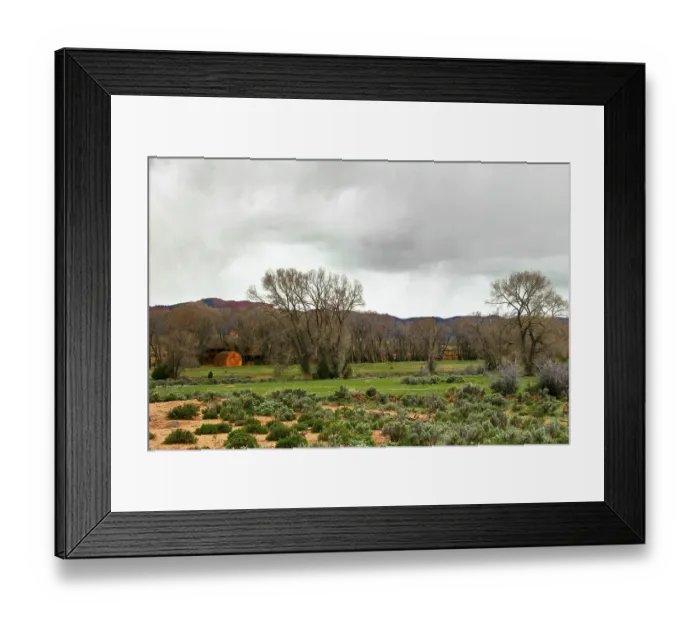 Framed Print : Great landscape of Utah state. USA