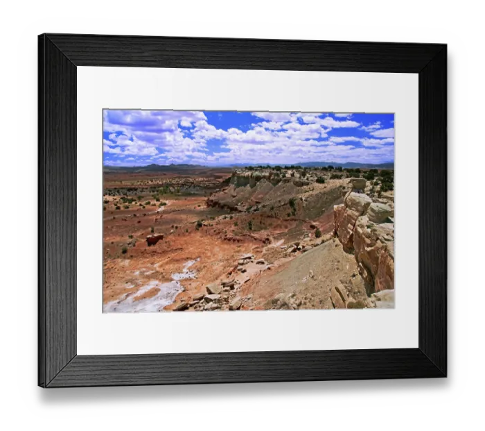 Framed Print : Great landscape of Utah state. USA