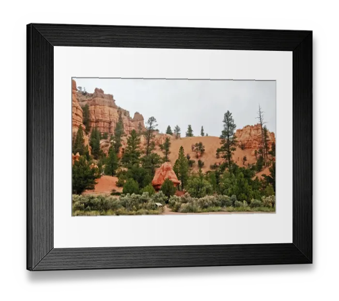 Framed Print : Great landscape of Utah state. USA Framed Print : Great landscape of Utah state. USA