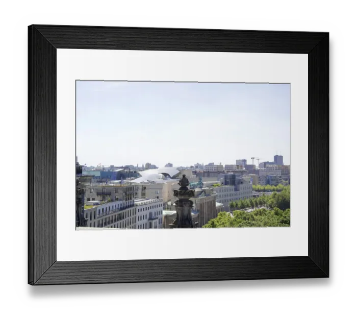 Framed Print : View over Berlin Framed Print : View over Berlin