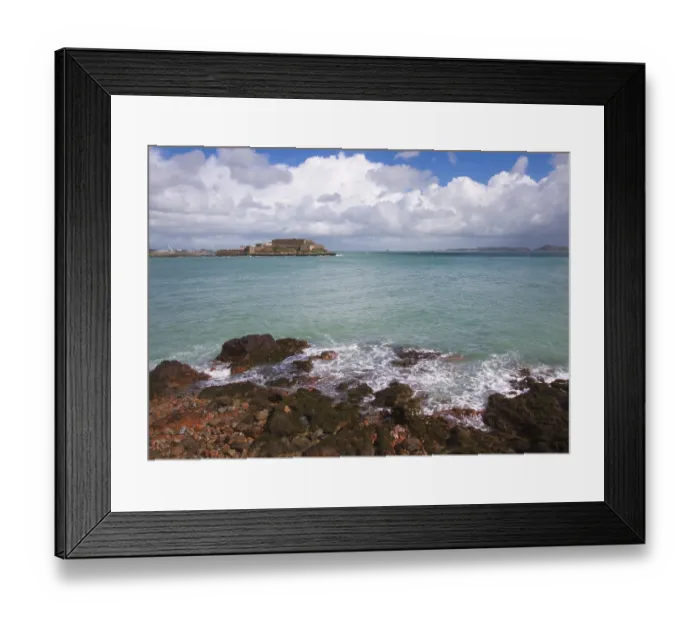 Framed Print : Saint Peter Port in Guernsey Framed Print : Saint Peter Port in Guernsey