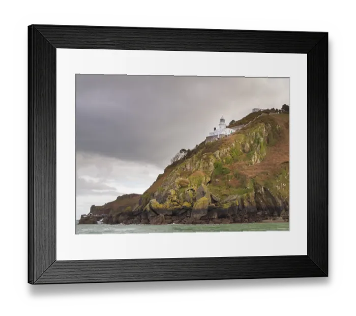 Framed Print : Coastal scene on Sark Lighthouse Framed Print : Coastal scene on Sark Lighthouse
