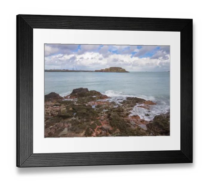 Framed Print : Saint Peter Port in Guernsey