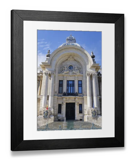 Framed Print : CEC Palace in French architecture