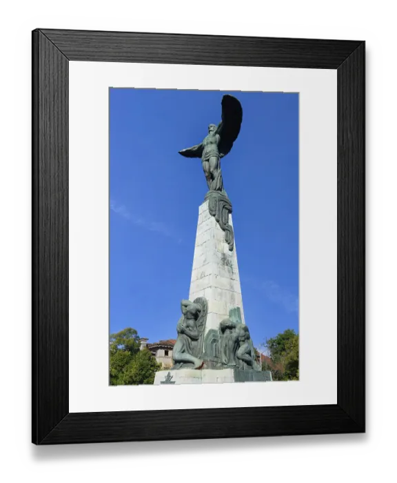Framed Print : Monument to the Heroes of the Air