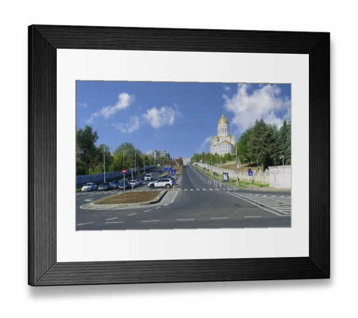 Framed Print : National Cathedral also known as the People's Salvation Cathedral
