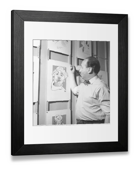 Framed Print : Al Bergstrom (1910-1975) Framed Print : Al Bergstrom (1910-1975)