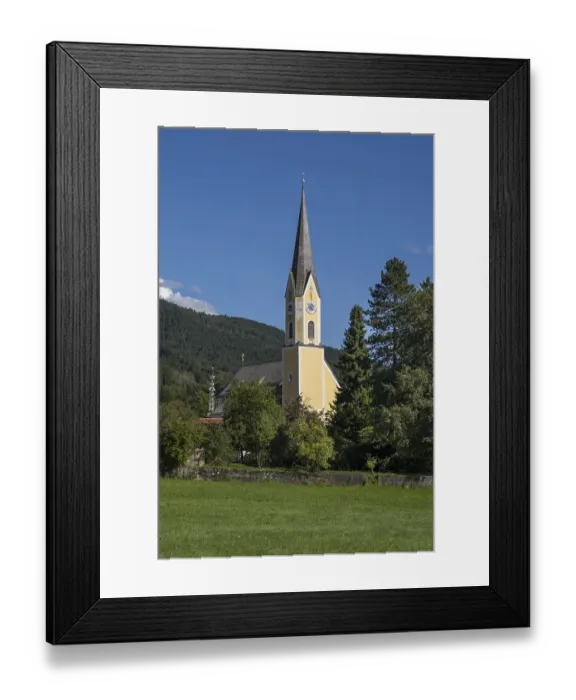 Framed Print : St. Sixtus Church, Ort Schliersee