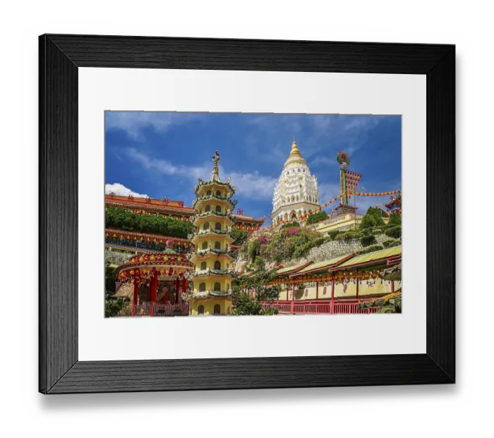 Framed Print : Kek Lok Si Temple in Penang island, Malaysia Framed Print : Kek Lok Si Temple in Penang island, Malaysia