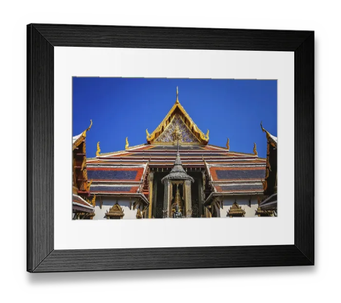 Framed Print : Buddhist Temple inside the Grand Palace complex in Bangkok Framed Print : Buddhist Temple inside the Grand Palace complex in Bangkok