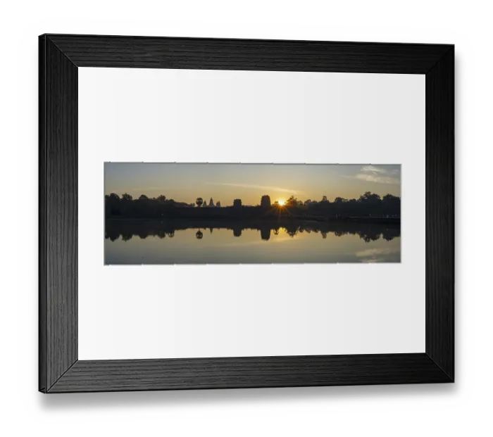 Framed Print : Angkor Wat, sunrise, Angkor, UNESCO World Heritage Site