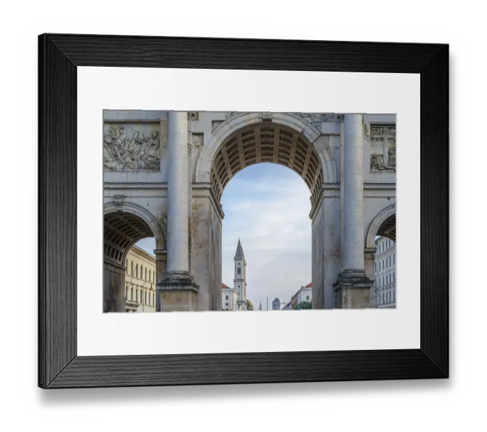 Framed Print : The Siegestor (Victory Gate) in Munich