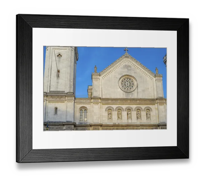 Framed Print : Facade of Ludwigskirche (Catholic Parish and University Church of St) Framed Print : Facade of Ludwigskirche (Catholic Parish and University Church of St)