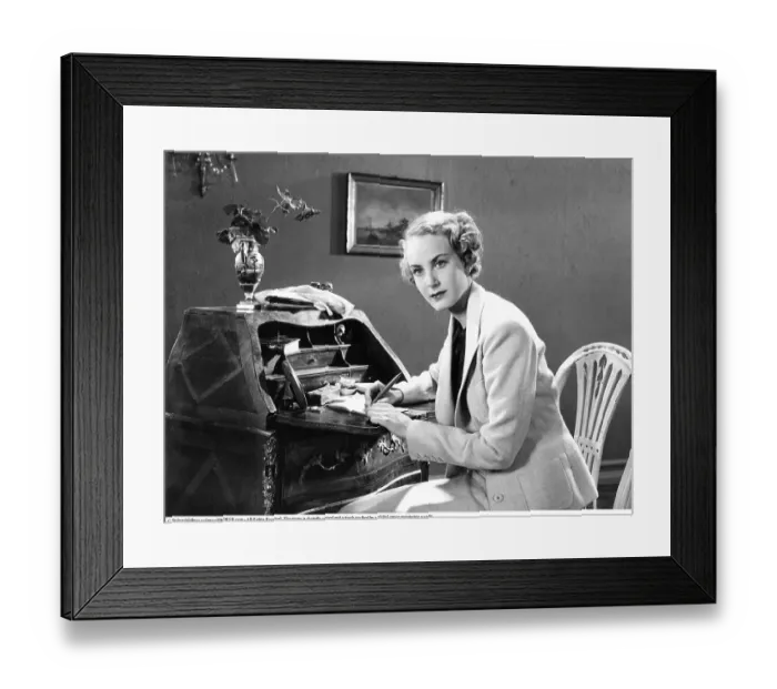 Framed Print : Anne-Marie Brunius (1916-2002)