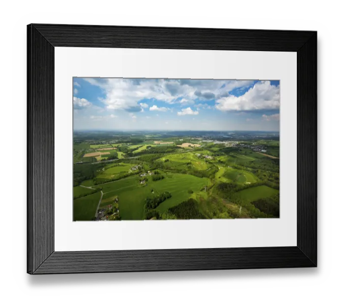 Framed Print : Golfclub Gut Berge Gevelsberg with driving range Framed Print : Golfclub Gut Berge Gevelsberg with driving range