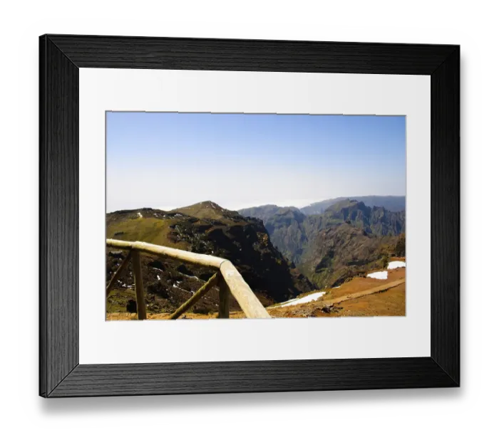 Framed Print : Mountains around Pico Arieiro, central Madeira Framed Print : Mountains around Pico Arieiro, central Madeira