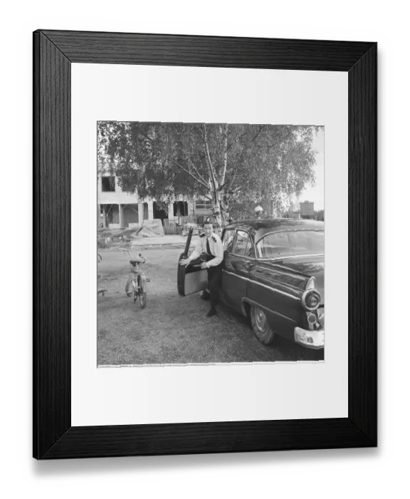 Framed Print : The first female police officers in Sweden Framed Print : The first female police officers in Sweden