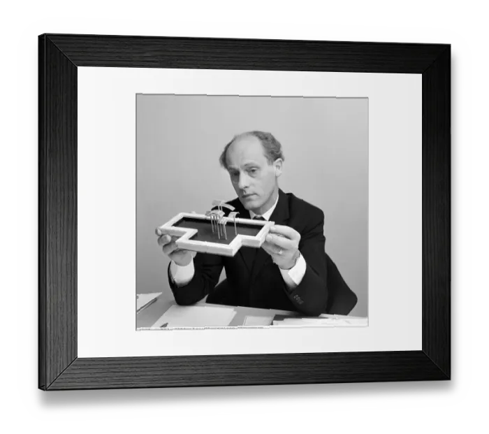 Framed Print : Sigurd Persson (1914-2003) Swedish professor Framed Print : Sigurd Persson (1914-2003) Swedish professor
