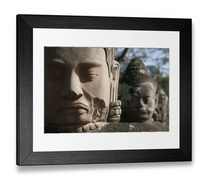 Framed Print : The best religious site in Cambodia