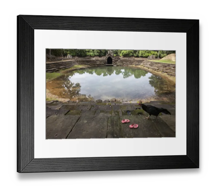 Framed Print : The best religious site in Cambodia