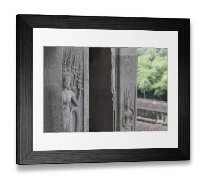 Framed Print : Angkor Wat, the most famous archaeological site in Cambodia Framed Print : Angkor Wat, the most famous archaeological site in Cambodia