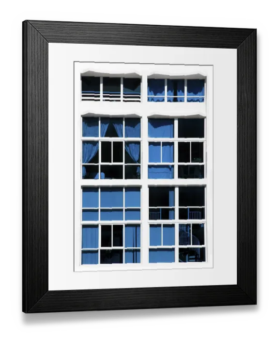 Framed Print : Modern building in urban city at the day Framed Print : Modern building in urban city at the day