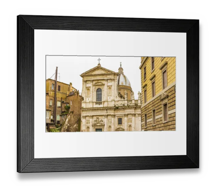 Framed Print : Rome the eternal city, architectural Framed Print : Rome the eternal city, architectural
