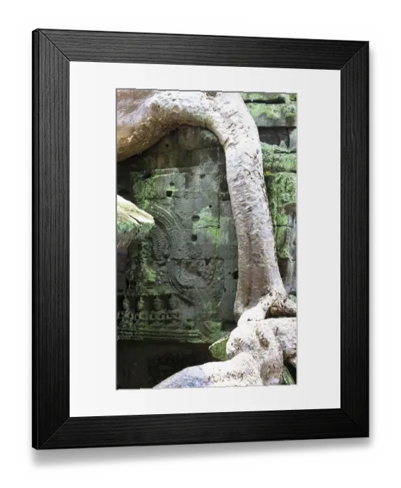 Framed Print : Angkor Wat, the most famous archaeological site in Cambodia