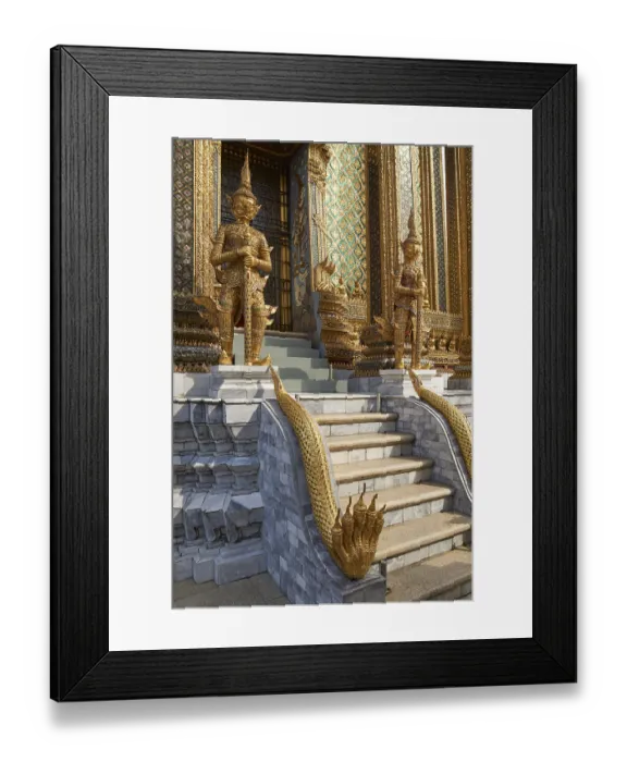 Framed Print : Entrance to Phra Mondop, Grand Palace