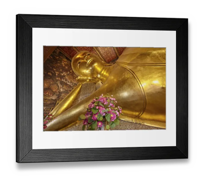 Framed Print : Reclining Buddha of Wat Pho, Bangkok, Thailand Framed Print : Reclining Buddha of Wat Pho, Bangkok, Thailand