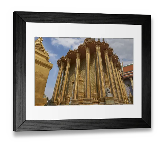 Framed Print : Phra Mondop, the library, at Wat Phra Kaew