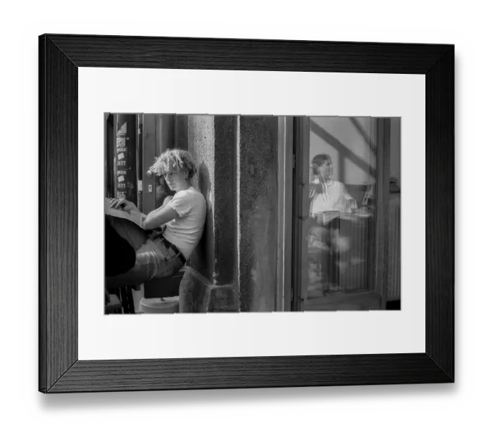 Framed Print : Germany, Berlin, 23.09.1992, Cafe Orange on Oranienburger StraBe Germany