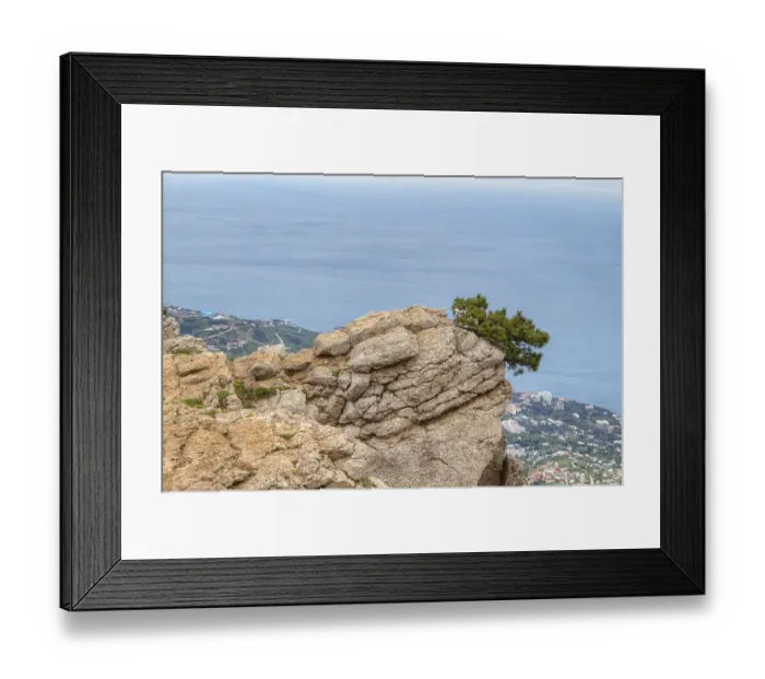 Framed Print : Amazing view from the mountain Ai-Petri Framed Print : Amazing view from the mountain Ai-Petri