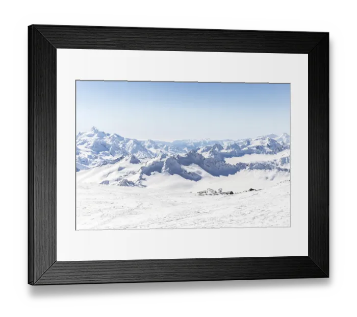 Framed Print : Mountains landscape, Caucasus Russia