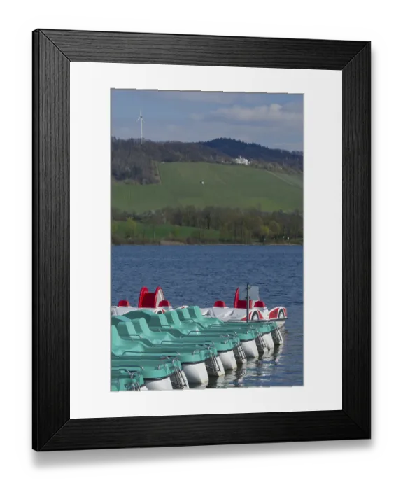 Framed Print : Lake Breitenau recreation area Framed Print : Lake Breitenau recreation area