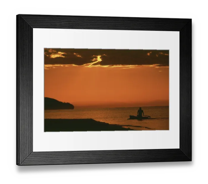 Framed Print : Sunrise over Lake Malawi near Kande Framed Print : Sunrise over Lake Malawi near Kande