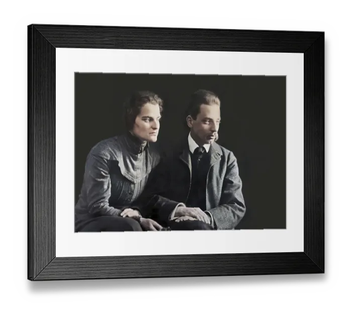 Framed Print : Rainer Maria Rilke, 1875 - 1926