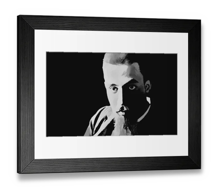 Framed Print : Portrait of Rainer Maria Rilke
