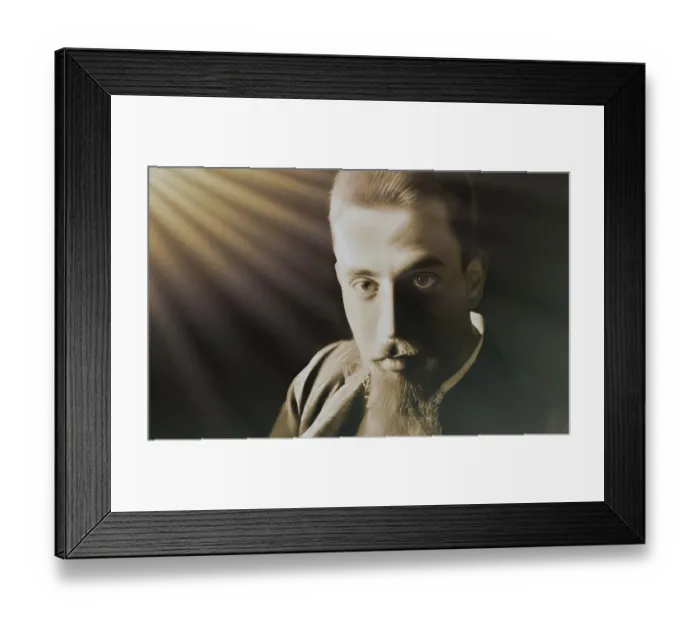 Framed Print : Portrait of Rainer Maria Rilke Framed Print : Portrait of Rainer Maria Rilke