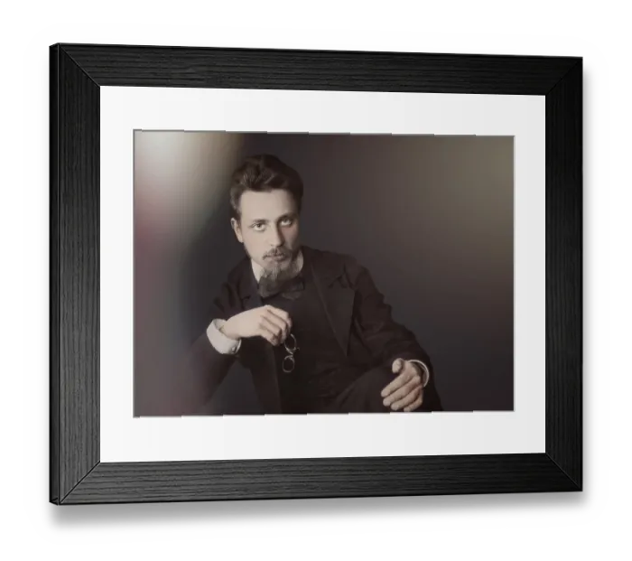 Framed Print : Portrait of Rainer Maria Rilke Framed Print : Portrait of Rainer Maria Rilke