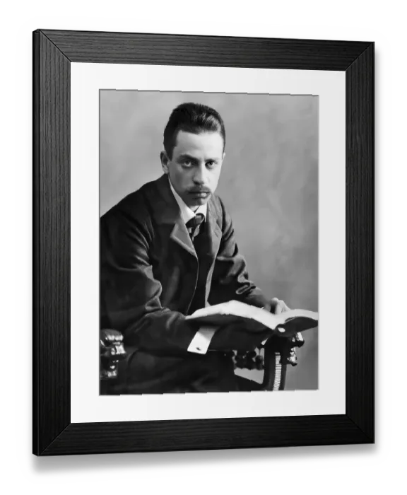 Framed Print : Portrait of Rainer Maria Rilke Framed Print : Portrait of Rainer Maria Rilke