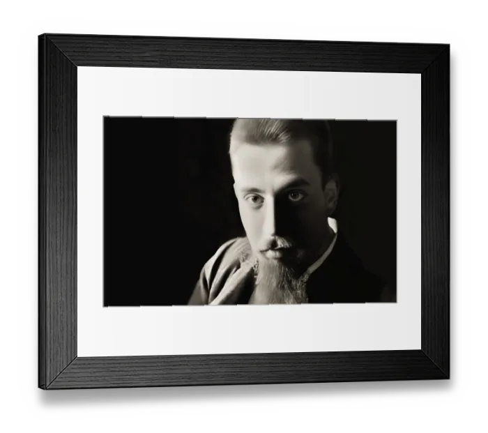 Framed Print : Portrait of Rainer Maria Rilke Framed Print : Portrait of Rainer Maria Rilke