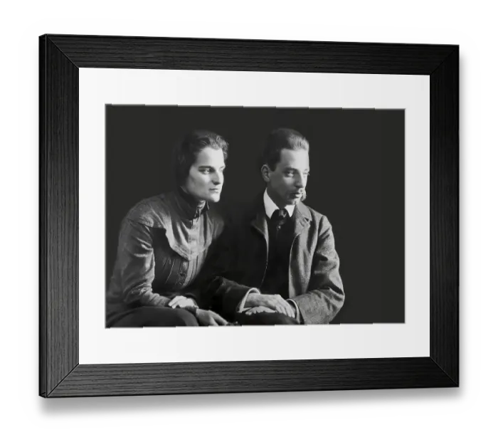 Framed Print : Rainer Maria Rilke, 1875 - 1926
