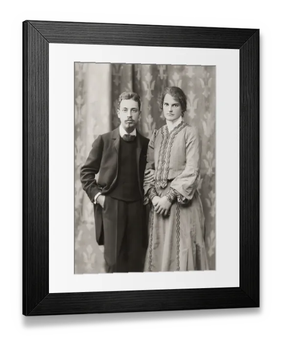 Framed Print : Rainer Maria Rilke, 1875 - 1926