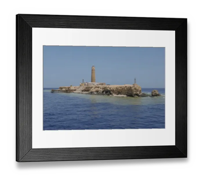 Framed Print : Big Brother island, reef, scuba diving location Framed Print : Big Brother island, reef, scuba diving location