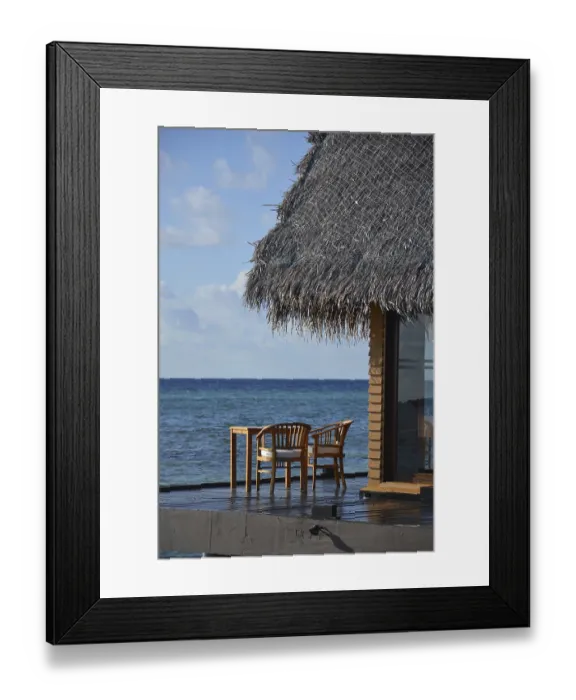 Framed Print : Summer Day on the Maldives Framed Print : Summer Day on the Maldives